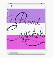 Proud Copphobe-Lesbian Variant iPad Case/Skin