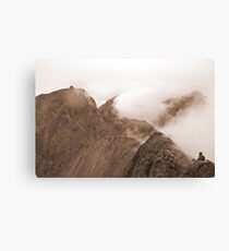 From Sgurr Mhic Choinnich Back to The Inaccessible Pinnacle, Skye Canvas Print