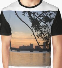 Boston Sunset Graphic T-Shirt