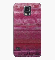 Textural Pink Case/Skin for Samsung Galaxy