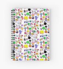 Bfb characters Spiral Notebook