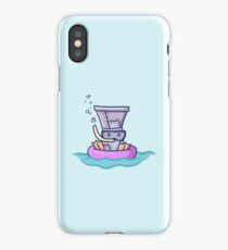 Summer Robot Vibes iPhone Case