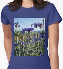 Bachelor buttons Women's Fitted T-Shirt
