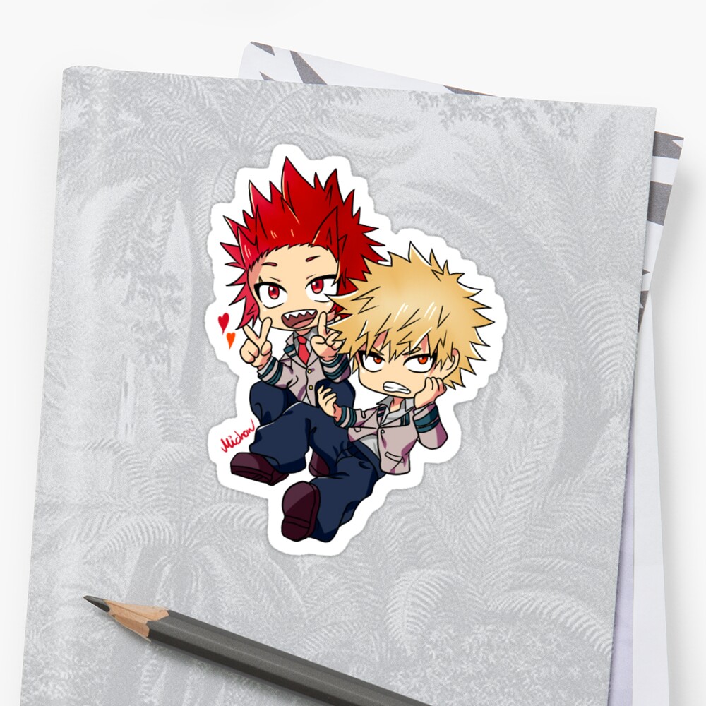 " KiriBaku Sticker My Hero Academia Kirishima Bakugou ...