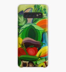Funda/vinilo para Samsung Galaxy Vegetables