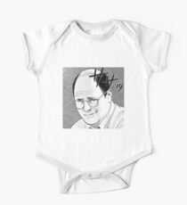 George Costanza Smug Meme Manga Version One Piece - Short Sleeve