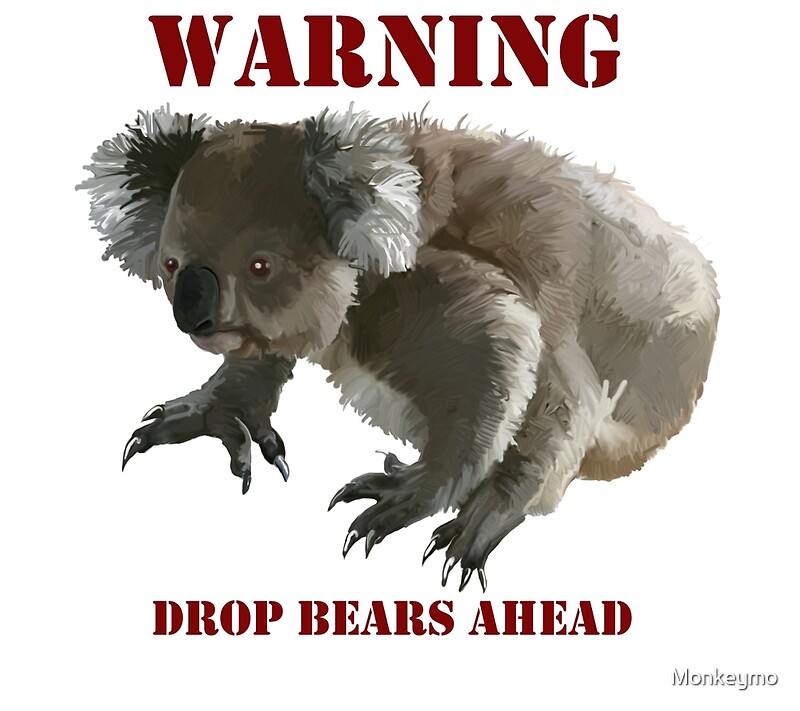 drop bear shirt