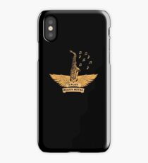 Saxophone I Play Heavy Metal Instrument Orchestra iPhone Case