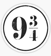 9 3/4 Sticker
