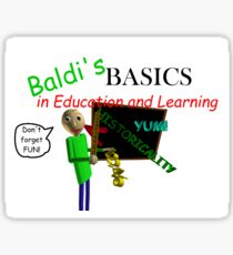 Badi's Basics in Education and Learning Title Screen Sticker