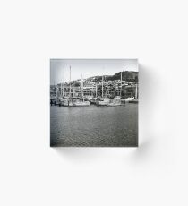 Marina Masts Acrylic Block