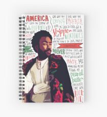 Childish Gambino Spiral Notebook
