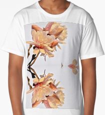 Sunset Glow Star Magnolia 9445 Pattern Long T-Shirt