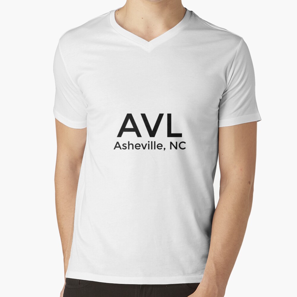 Asheville, NC V-Neck T-Shirt
