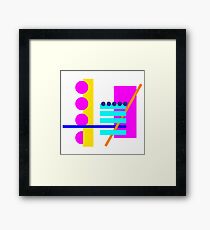 Geometric Abstract Framed Print