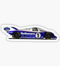 Pegatina Porsche Le Mans, 1980s