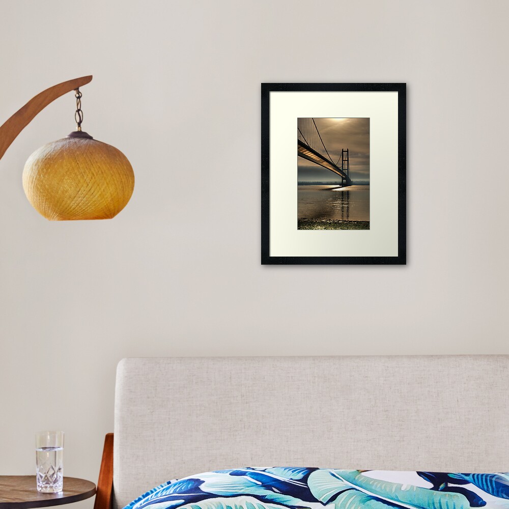 The Real Golden Gate Bridge Framed Art Print