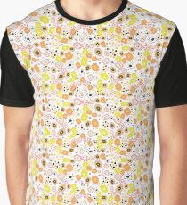 Iberian Summer Blooms Graphic T-Shirt