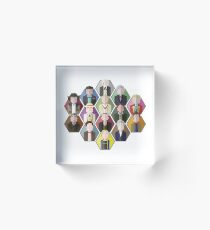 Minimalist Doctors 1-13 + War Acrylic Block