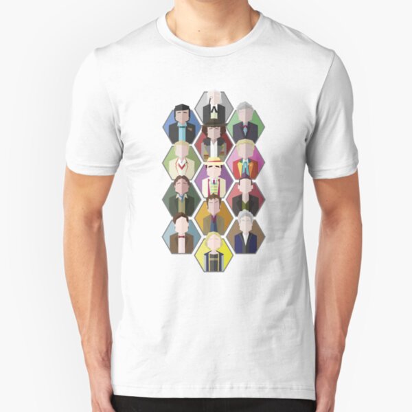 Minimalist Doctors 1-13 Slim Fit T-Shirt