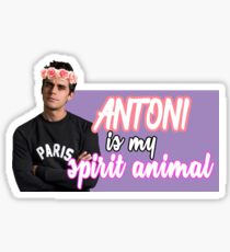ANTONI POROWSKI IS MY SPIRIT ANIMAL Sticker