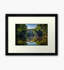 Arched bridge Framed Print