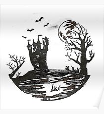 Sketch 65 - Spooky Night Poster