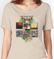 Apau Hawaii Tours - Lava Day Cycle Huddle Women's Relaxed Fit T-Shirt