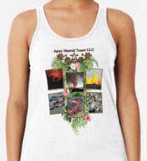 Apau Hawaii Tours - Lava Tag Cycle Huddle Racerback Tank Top