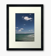 Donegal Surf Framed Print