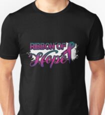Ribbon Of Hope Thyroid Cancer Awareness T-Shirt Unisex T-Shirt