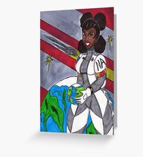 She will Lead the Way Greeting Card