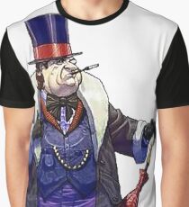 The Penguin - Arkham Asylum Character Bio Graphic T-Shirt