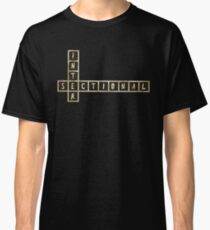 Intersectional Feminism Crossword Inspired Design Classic T-Shirt