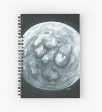 Funky Moon Original Kunst - HeartInArt Spiralblock