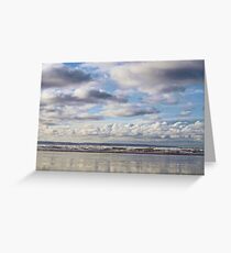 saunton beach Greeting Card