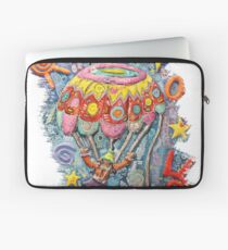 Fallschirmspringer Abstrakte Kunst Laptoptasche