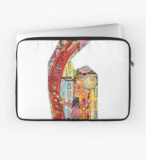 Bunte Welt Abstrakte Kunst Laptoptasche