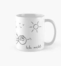 Zu viele Menschen islieb-Cartoon Tasse