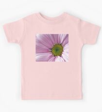 Pink Flower Macro Beauty Kids Tee