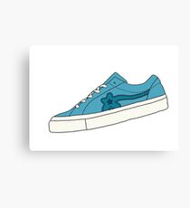 Converse - Blue - Golf Le Fleur Canvas Print
