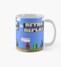 Retro Wiederholung Tasse