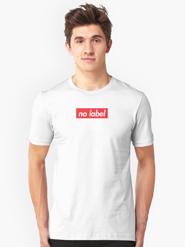 t shirts with no labels