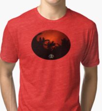 Morning Chat with Apau Hawaii Tours Tri-blend T-Shirt
