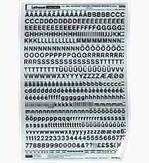 Letra Poster