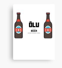 ÕLU-BEER 4.7% Canvas Print