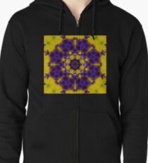 Digita manipulation Zipped Hoodie