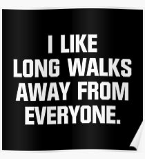 Away From Everyone Poster