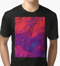 Recycled Plastic Lighting Experiment Tri-blend T-Shirt