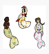 Koi Merfolk Photographic Print